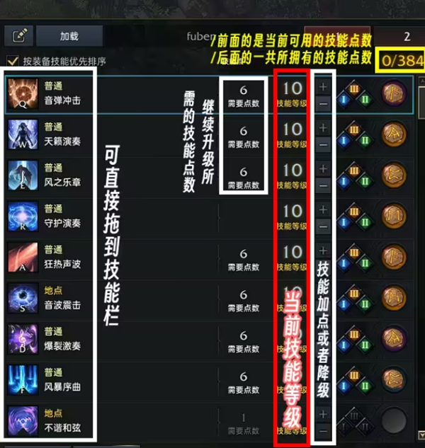 《命运方舟》只能带8个技能吗