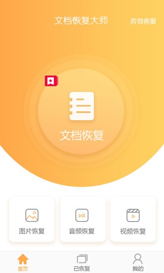 文档恢复大师截图