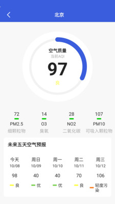 时时看天气截图