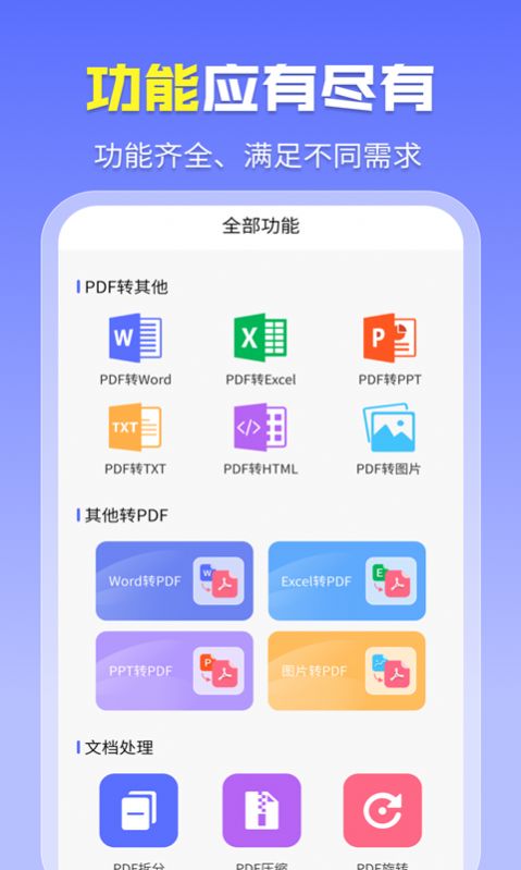 智能PDF转换助手截图