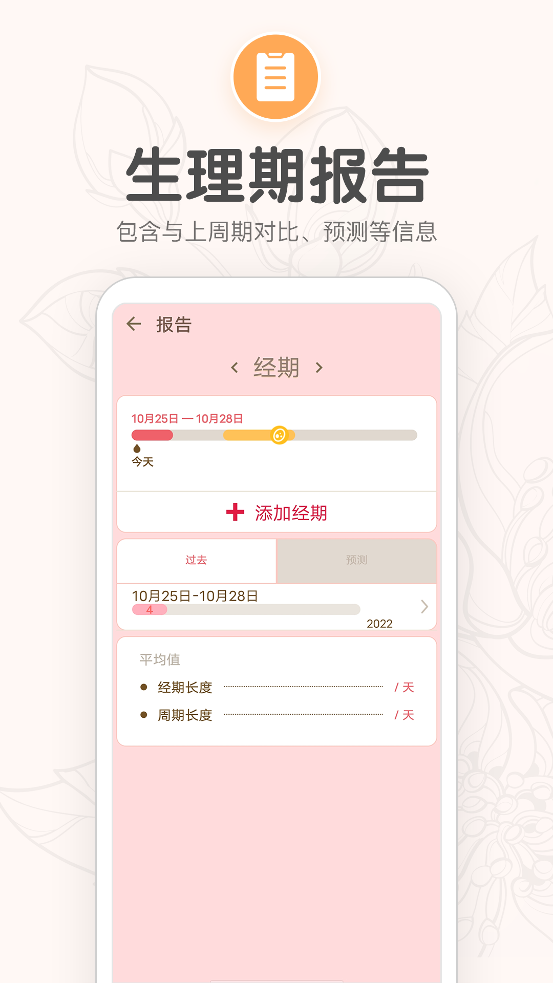 月经期提醒日历app下载截图