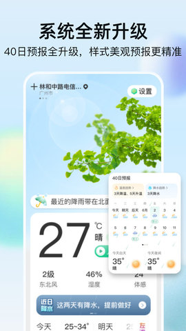 竹雨天气截图