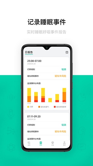 呼噜圈呼吸监测截图