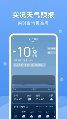 润雨天气预报截图