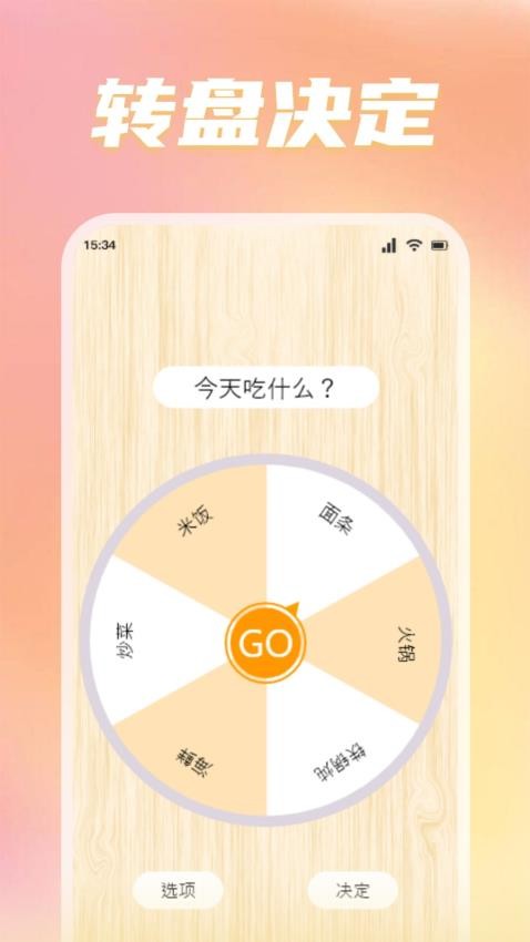 转盘替你做决定截图