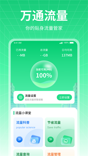 万通流量截图