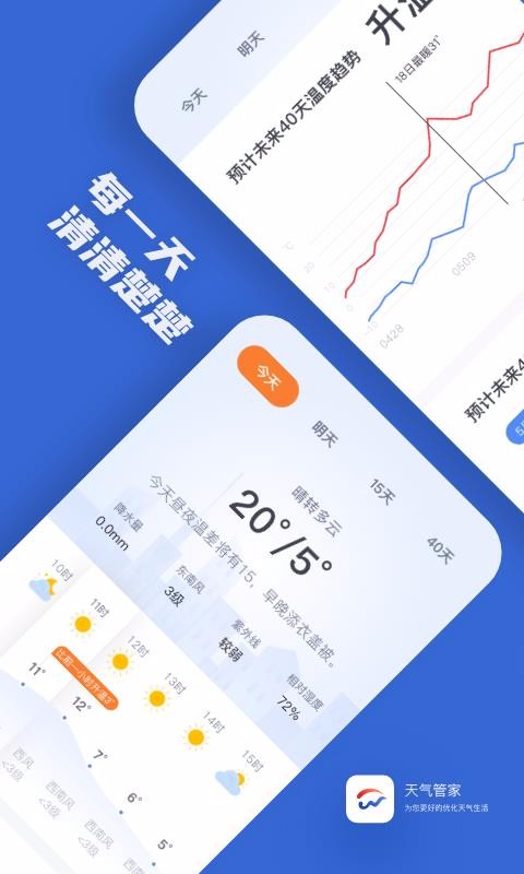 最新天气预报管家截图