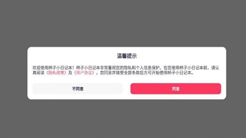 柿子小日记本截图