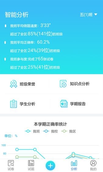 专课专练教师端截图