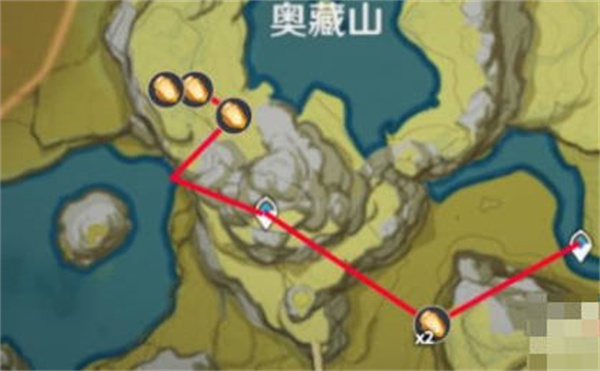 《原神》石珀采集路线