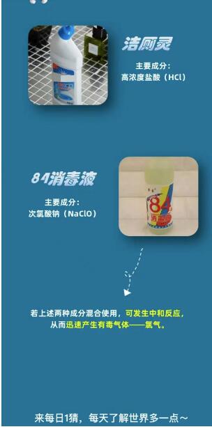 《淘宝》大赢家10月16日问答-为什么不能同时使用84消毒液和洁厕剂?