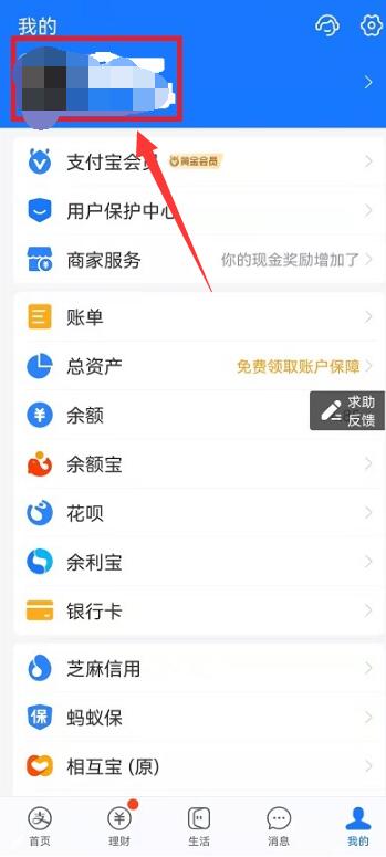 《支付宝》账号在哪里看
