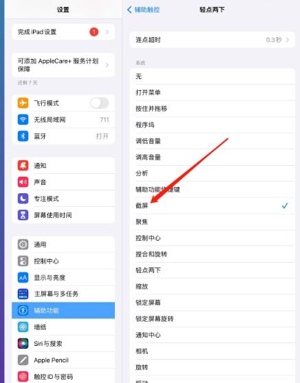 《ipad》截屏在哪里设置