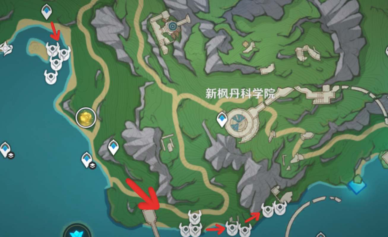 《原神》原海异种刷取路线