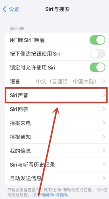 《苹果》siri怎么更换声音