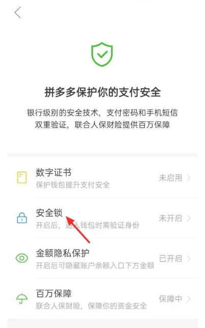 《多多钱包》密码怎么设置