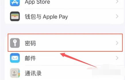 《苹果》怎么看存储的密码