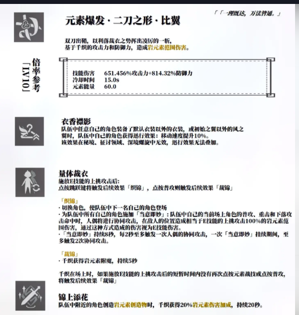 《原神》千织技能爆料